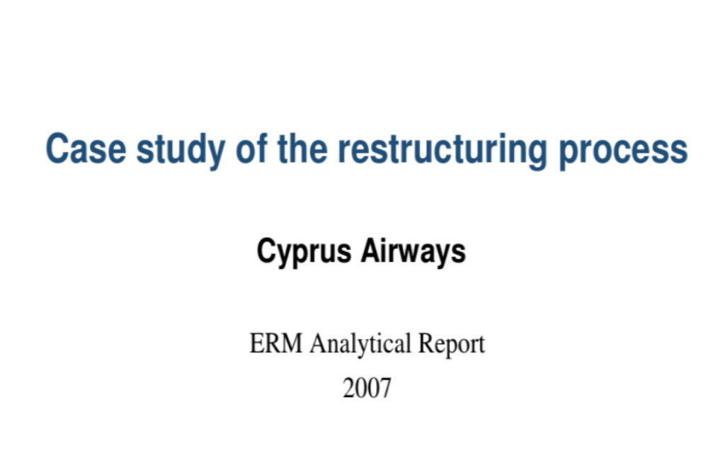 Cyprus Airways Restructuring