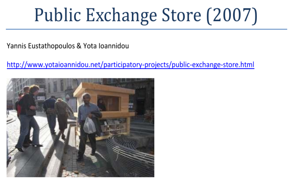 Public Exchange Store